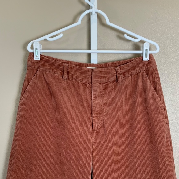 A New Day Women's High Rise Wide Leg Cropped Corduroy Pants - Picture 6 of 16